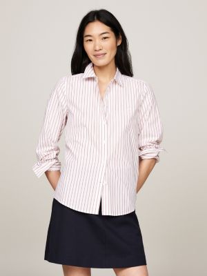 Chemise rayée tommy hilfiger femme sale