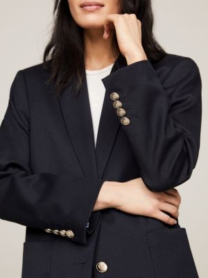 Long tailored outlet blazer