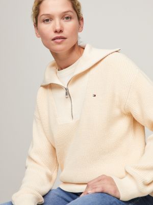 Tommy jeans yellow on sale jumper