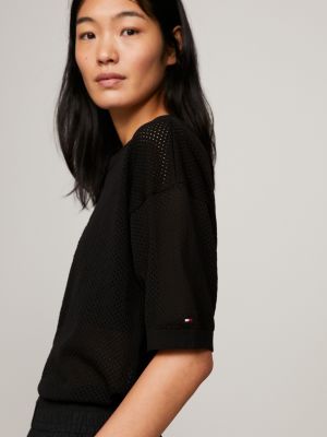 Black short sleeve clearance jumper