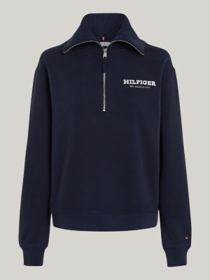 Tommy hilfiger sale half zip sweatshirt