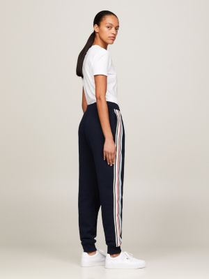 Tommy hilfiger best sale striped joggers