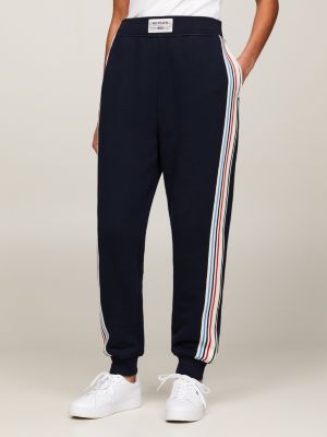 Tommy Hilfiger Women's Sport Logo Jogger Pants (XS, Black)