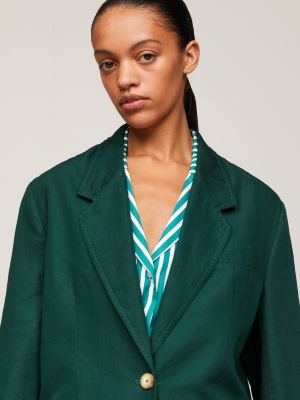 Tommy hilfiger best sale green blazer