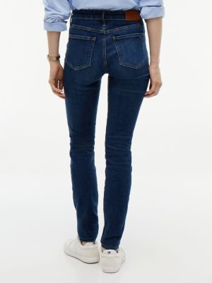 blue como mid rise skinny jeans for women tommy hilfiger