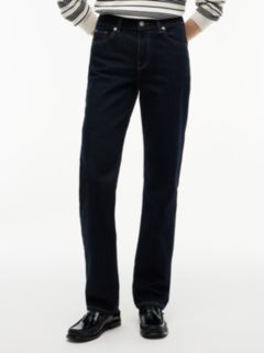 Mid Rise Classic Straight Jeans — Blue 1