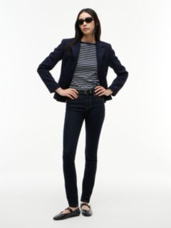 Como Mid Rise Skinny Jeans — Blue 2