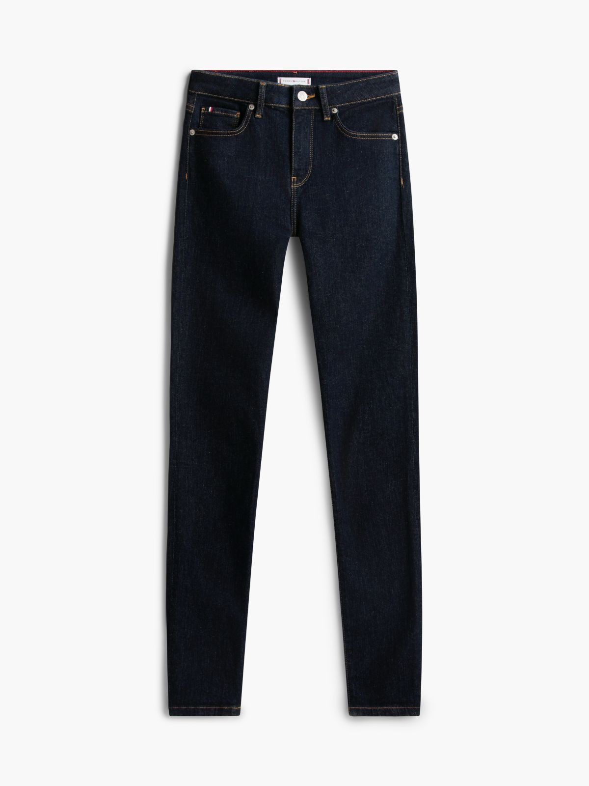 Como Mid Rise Skinny Jeans — Blue
