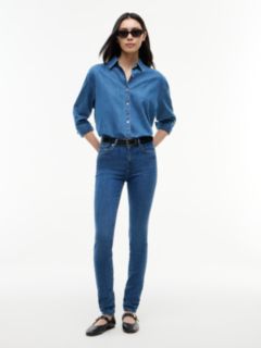Como Mid Rise Skinny Jeans — Blue 2