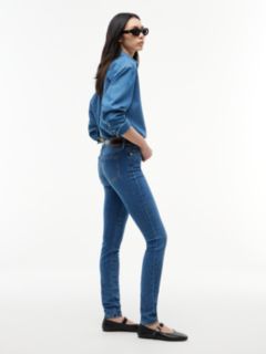 Como Mid Rise Skinny Jeans — Blue 3