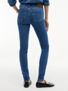 Como Mid Rise Skinny Jeans — Blue 6