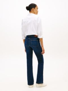 Mid Rise Bootcut Jeans — Blue 6