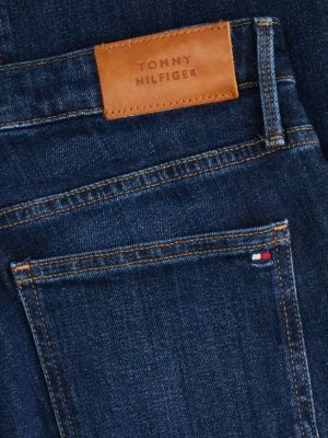 blue mid rise bootcut jeans for women tommy hilfiger