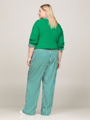 Striped pull sale on pants