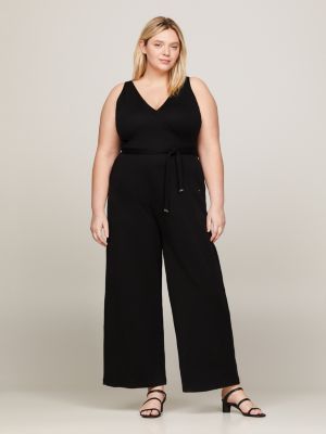 Belted flowy jumpsuit, Icône, Women's Jumpsuits