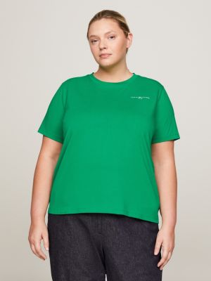 Curve 1985 Collection Hilfiger Tommy T-Shirt | Green | Signature