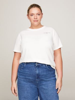 Women's plus size tommy hilfiger t shirts new arrivals