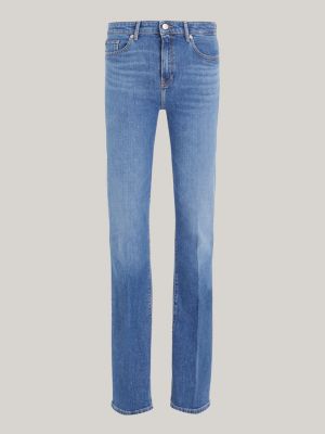 Denim Patch High Rise Bootcut