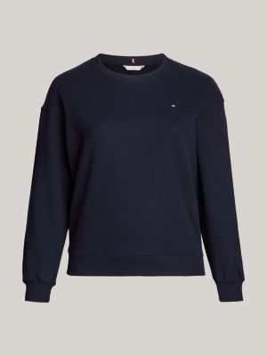 Women's scoop neck sweatshirt clearance