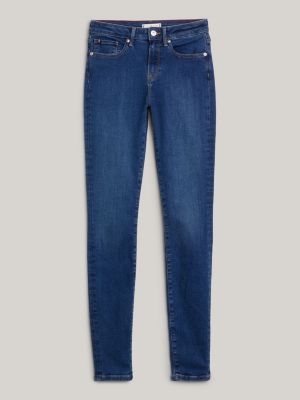 TH Flex Como Mid Rise Skinny Jeans, Denim