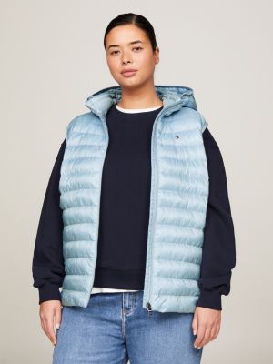 Colete Puffer Tommy Hilfiger Bella Ess Lw Dwn Packable Vest Branco - Compre  Agora