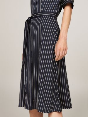 Striped tommy hilfiger dress online