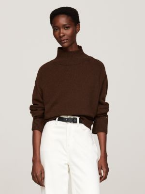 Mock turtle neck jumper best sale