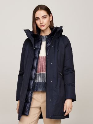 Parkas Longues et a Capuche pour Femme Tommy Hilfiger