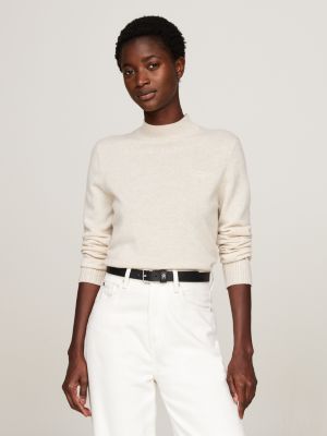 Mock neck sweater tommy hilfiger best sale