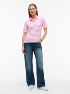 1985 Regular Fit Pique Polo Shirt — Pink 2