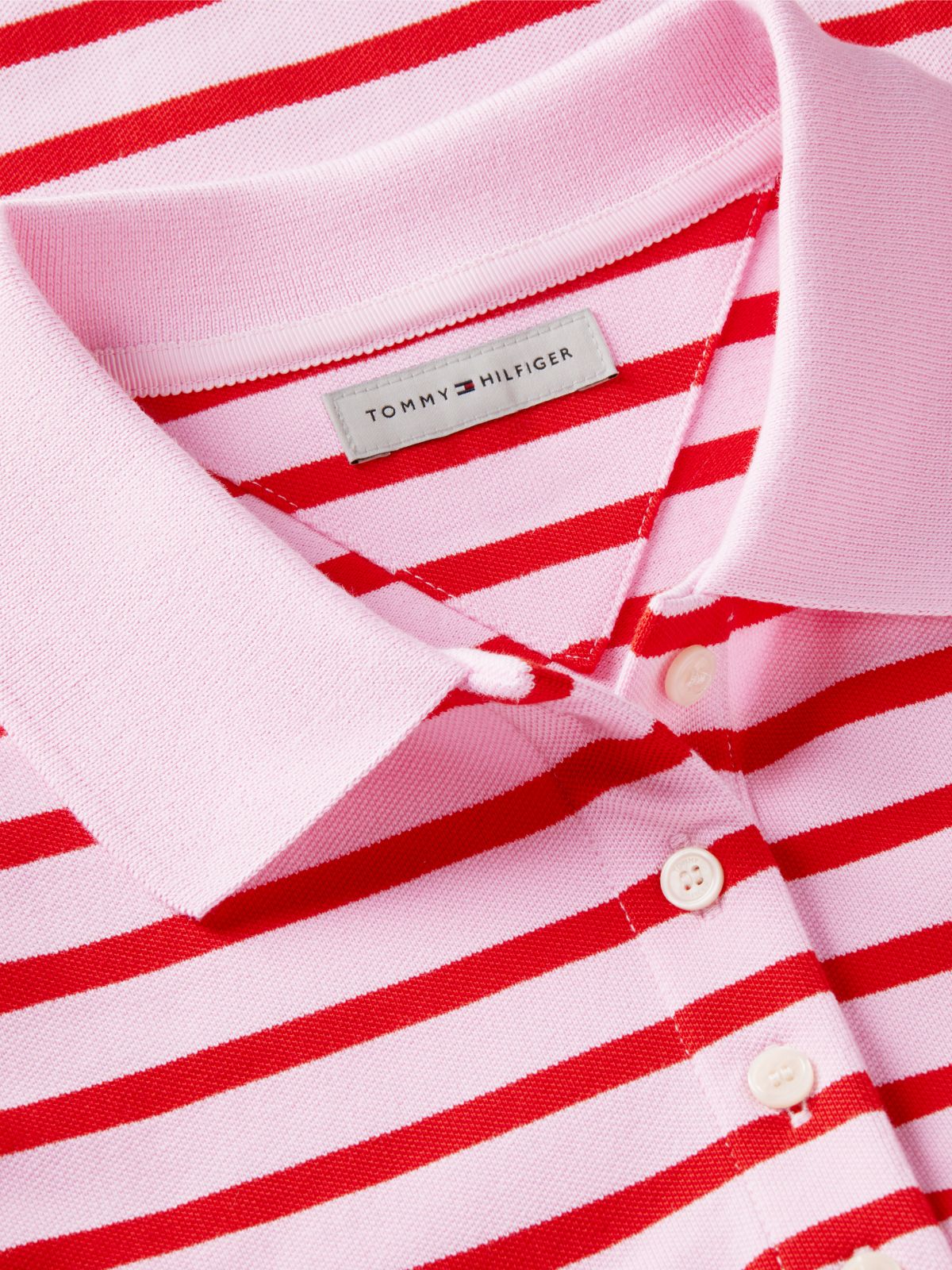 1985 Regular Fit Pique Polo Shirt — Pink