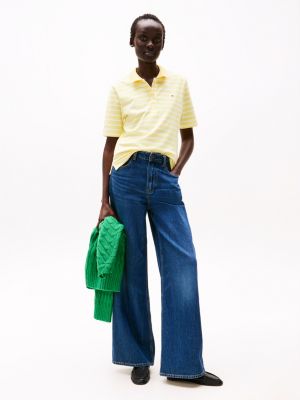 polo collection 1985 en coton piqué plusieurs couleurs pour femmes tommy hilfiger