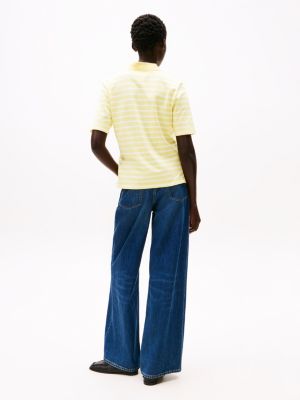 polo collection 1985 en coton piqué plusieurs couleurs pour femmes tommy hilfiger