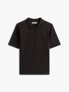 1985 Regular Fit Pique Polo Shirt — Black 5