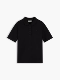 1985 Regular Fit Pique Polo Shirt — Black 6