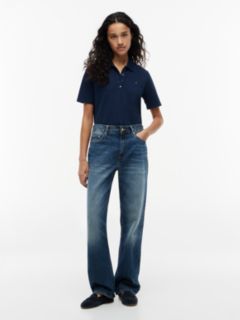 1985 Regular Fit Pique Polo Shirt — Blue 2