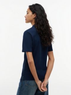 1985 Regular Fit Pique Polo Shirt — Blue 4