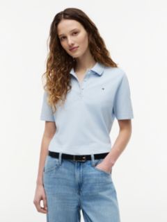 1985 Regular Fit Pique Polo Shirt — Blue 1