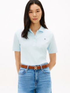 1985 Regular Fit Pique Polo Shirt — Blue 1