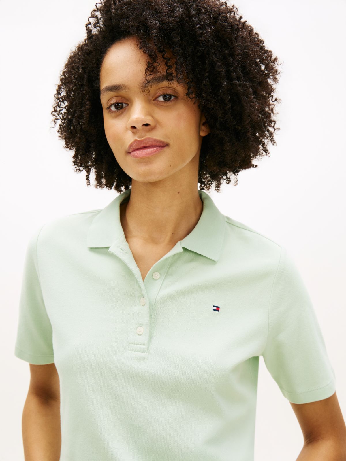 1985 Regular Fit Pique Polo Shirt — Green