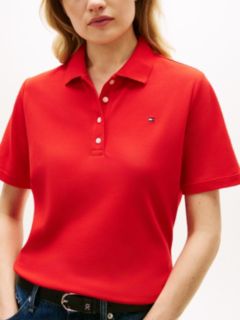 1985 Regular Fit Pique Polo Shirt — Orange 2