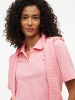 1985 Regular Fit Pique Polo Shirt — Pink 3