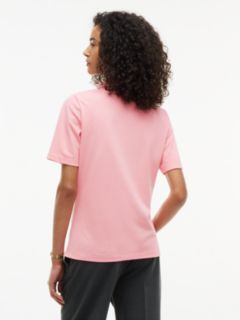 1985 Regular Fit Pique Polo Shirt — Pink 4