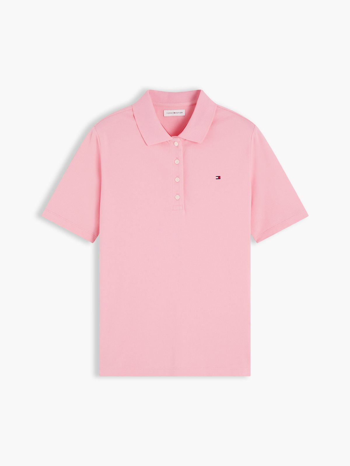 1985 Regular Fit Pique Polo Shirt — Pink