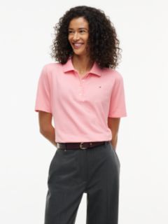 1985 Regular Fit Pique Polo Shirt — Pink 1
