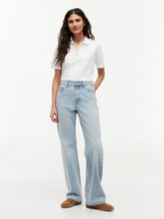 1985 Regular Fit Pique Polo Shirt — White 2