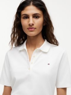1985 Regular Fit Pique Polo Shirt — White 3