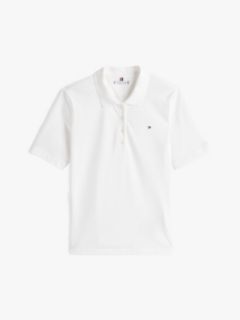 1985 Regular Fit Pique Polo Shirt — White 5