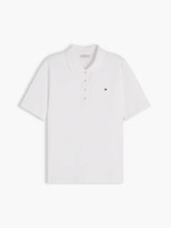 1985 Regular Fit Pique Polo Shirt — White 6