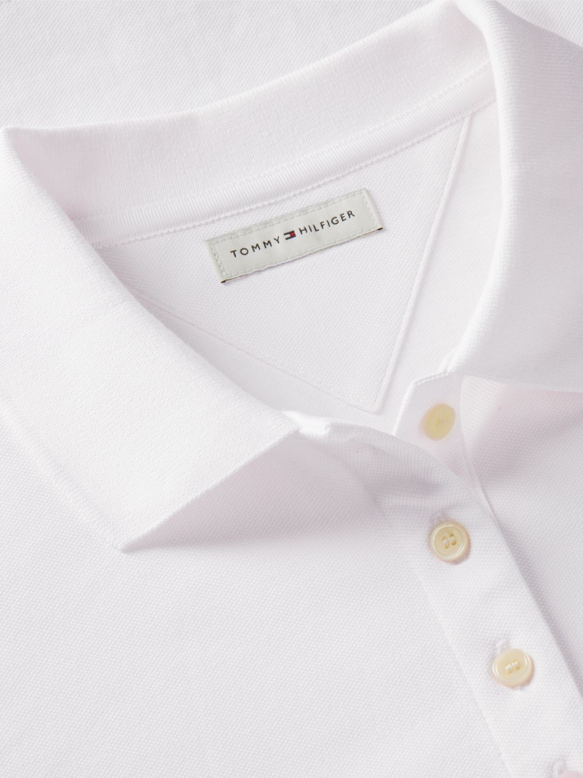 1985 Regular Fit Pique Polo Shirt — White